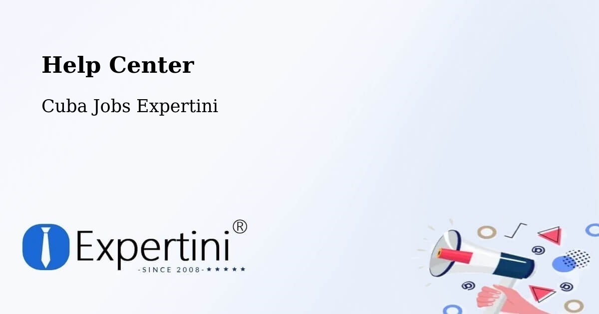 Help Center – Güines - Cuba Jobs Expertini