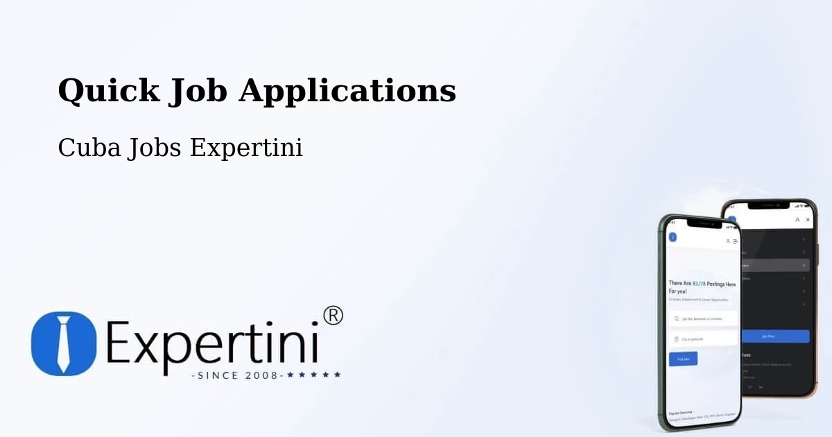 Quick Apply Feature – Güines - Cuba Jobs Expertini